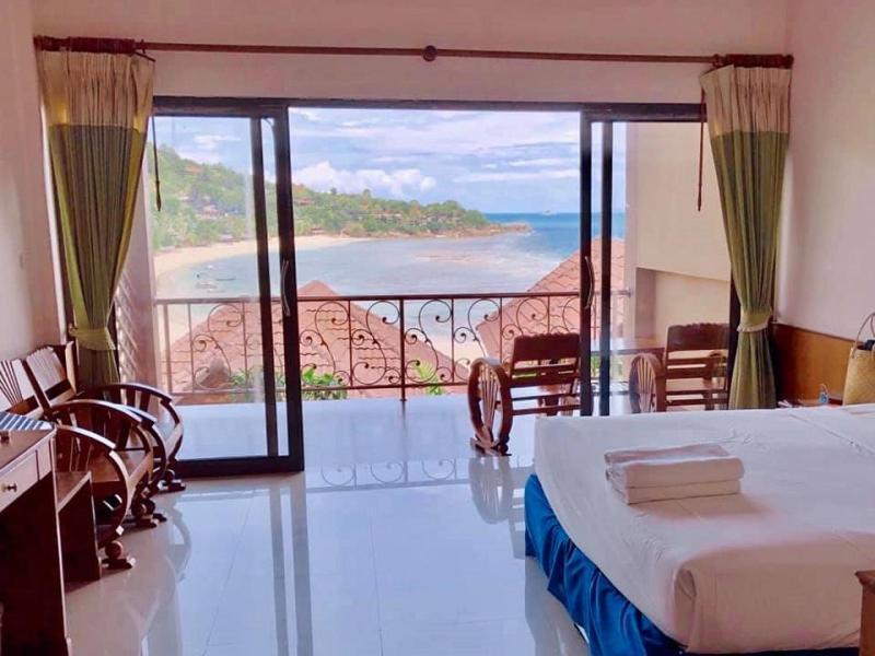 Haad Yao Bayview Hotel パンガン島 部屋 写真